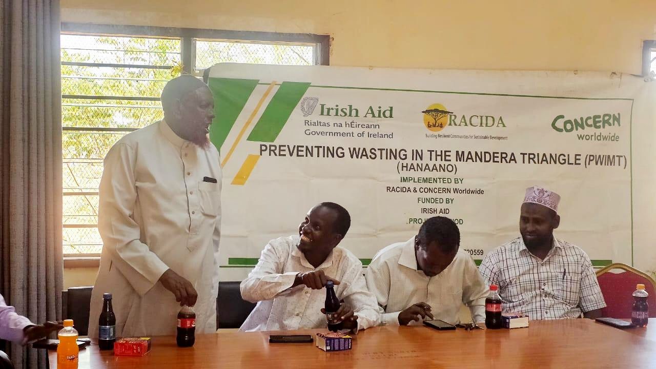 Ongoing training hosted by RACIDA and other development partners in Mandera North. Photo by RACIDA.